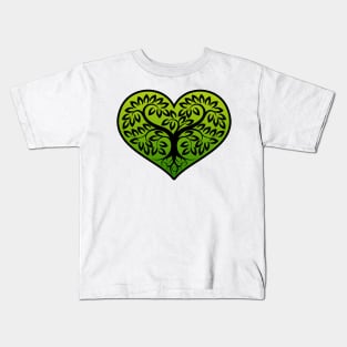 Heart Tree Kids T-Shirt